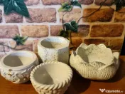 Recipiente din ipsos sigilate 