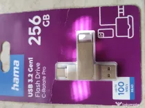 Memorie USB Hama C-Rotate Pro, USB-C 3.1/3.0, 256 GB,