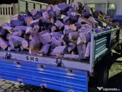Lemne de foc tăiate si crapate 