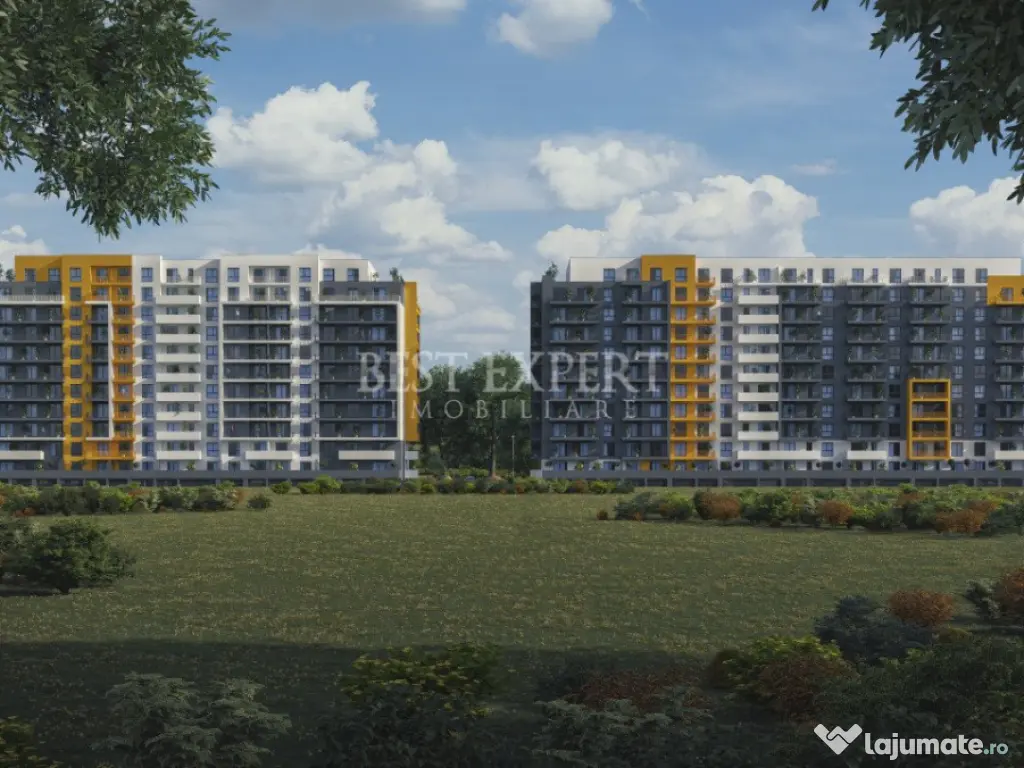 2 Camere cu Terasa -Finisaje Premium