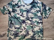 Tricou casual camuflaj pentru bărbați 