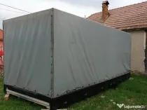 Bena fixa cu obloane si  prelata Mercedes-Benz