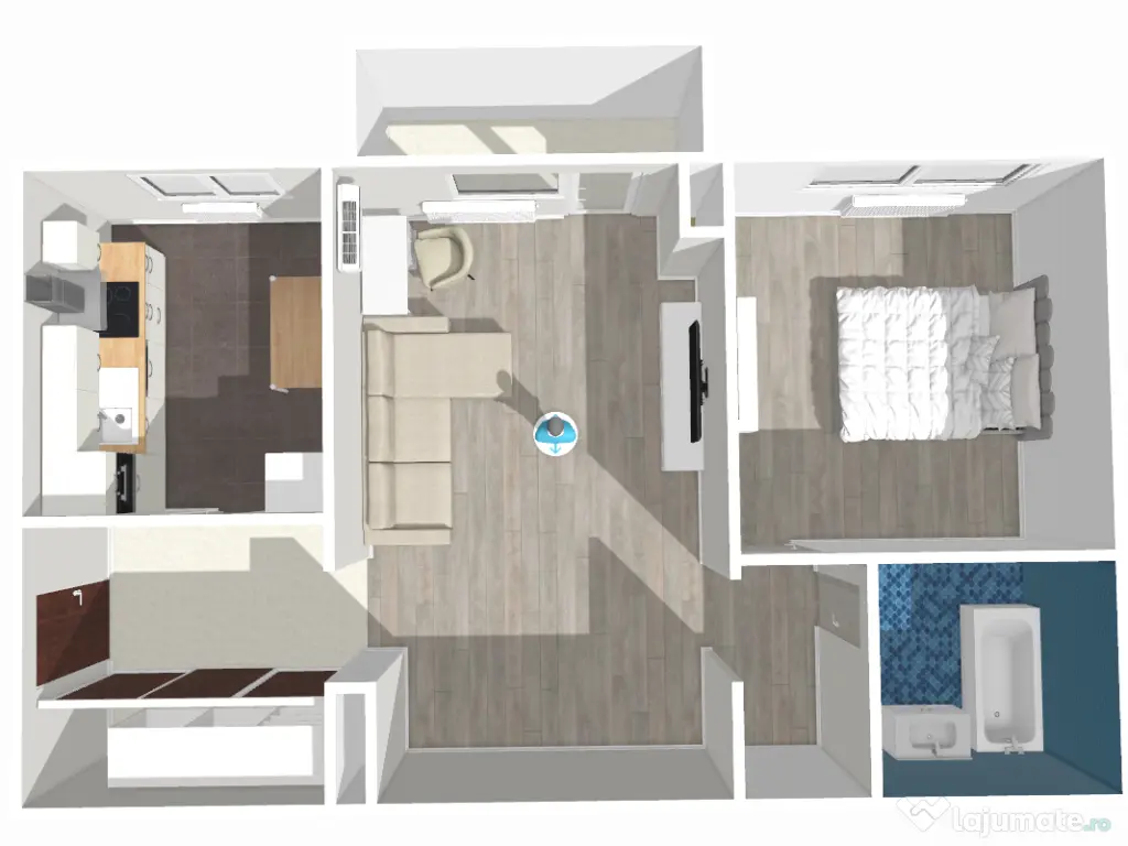 De vanzare apartament 2 camere Mihai Bravu, proprietar