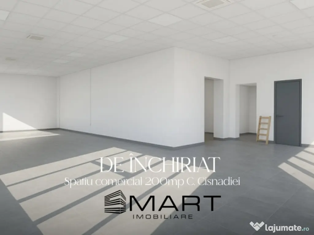 Spatiu comercial 100-400mp Calea Cisnadiei