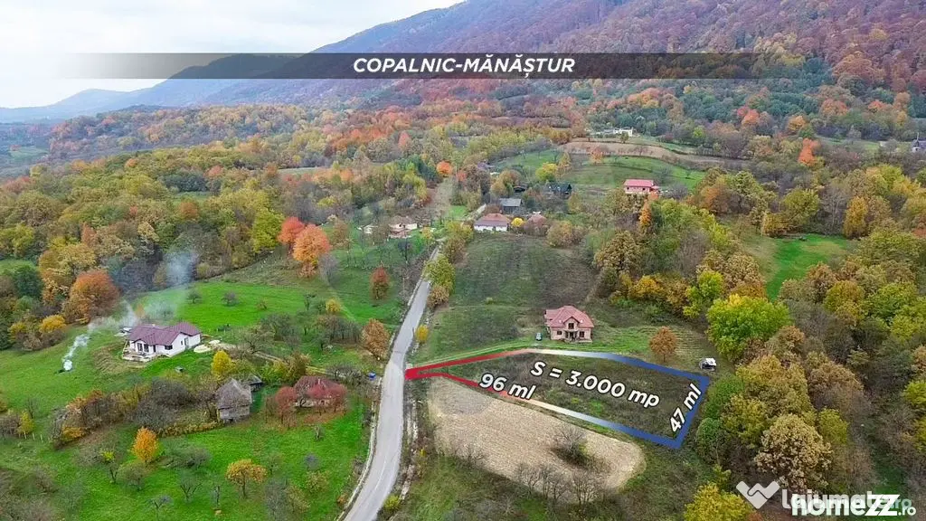 Teren intravilan de vânzare – Copalnic Mănăștur –...
