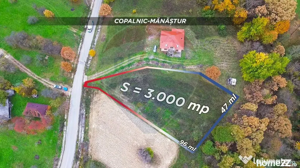 Teren intravilan de vânzare – Copalnic Mănăștur –...