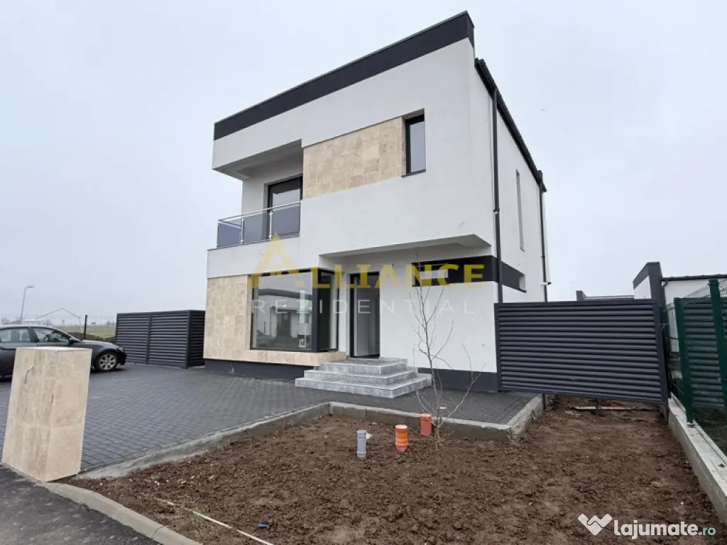 Casa individuala 4 camere 3 bai – Comuna Berceni | Ter...