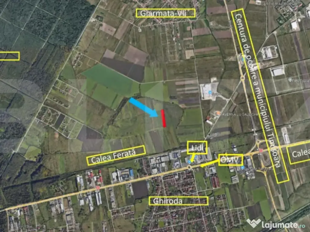 Oportunitate Investiție: Teren 4.037 mp, Ghiroda – Poten?