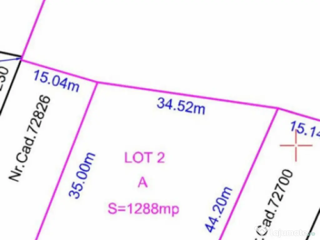 MAGURELE, LOT 1.288 MP!