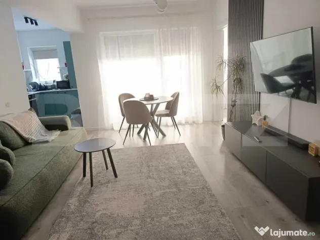 Apartament lux Tractorul | 2 camere | Terasa 10 m | Parcare