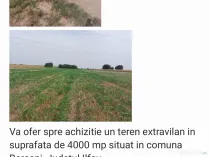 De vanzare sau închiriere teren 4000 mp