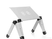 Masa reglabila pentru laptop, InnovaGoods, Pliabil, 360º 