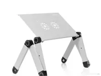 Masa reglabila pentru laptop, InnovaGoods, Pliabil, 360º 