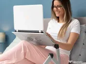 Masa reglabila pentru laptop, InnovaGoods, Pliabil, 360º 