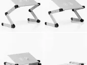 Masa reglabila pentru laptop, InnovaGoods, Pliabil, 360º 