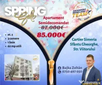 3D FILM! Apartament 3 camere,etaj 2, areal apreciabil, Simer
