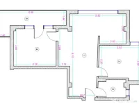 Apartament 3 camere, 65mp, finisat, zona Donath 