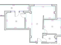 Apartament 3 camere, 65mp, finisat, zona Donath