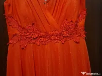 Rochie roșie lungă