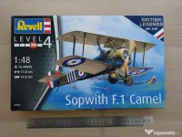 Machetă avion Sopwith F.1 Camel 1:48, Revell 