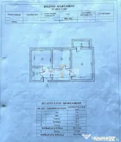 Apartament 2CD 50,3mp + balcon zona centrala Podu de Fier