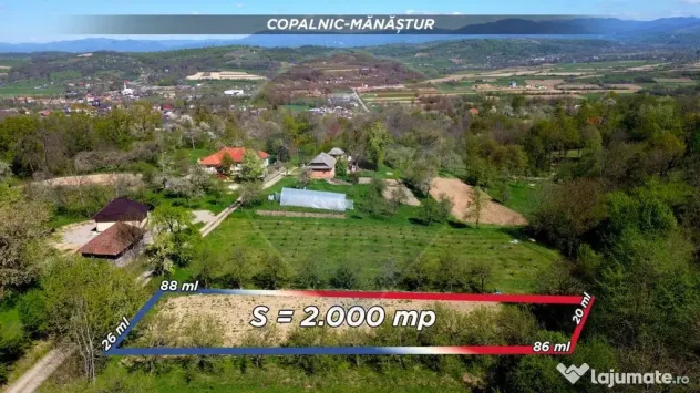 Teren de vanzare langa padure Copalnic Manastur