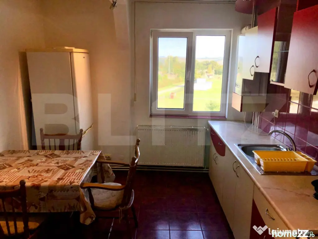 Apartament 3 camere, decomandat, 60 mp, etaj 4/5, balcon - D - Dej (Cluj)