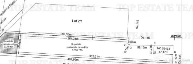 Teren pentru complex hale/logistica cu facilitati si acces