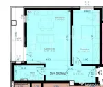 Apartament 2 Camere | 59 mp Utili | Zona Aradului
