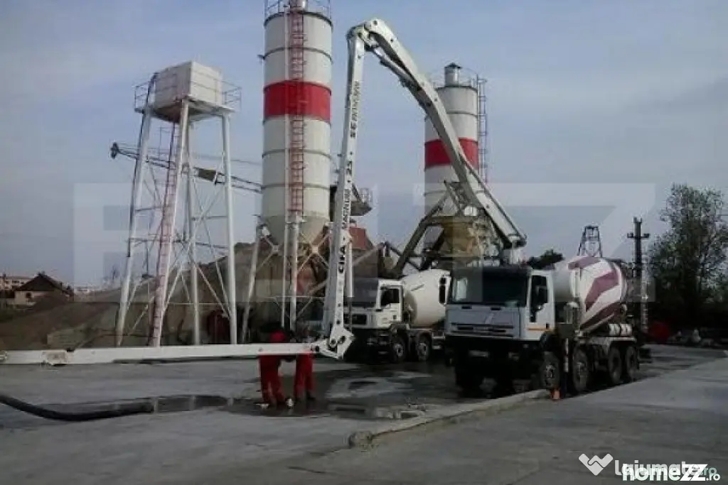 Stație de betoane completa, gata de lucru, oportunitate r - Oradea (Bihor)