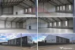 Hală industrială de închiriat – 560 mp si curte