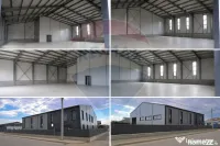 Hală industrială de închiriat – 560 mp si curte 