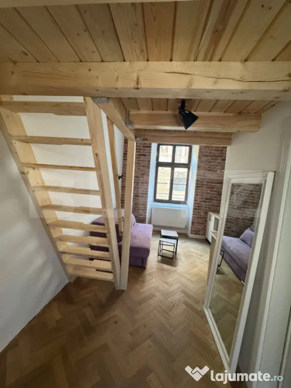 Apartament 1 camera, 27 mp, la casa, Ultracentral
