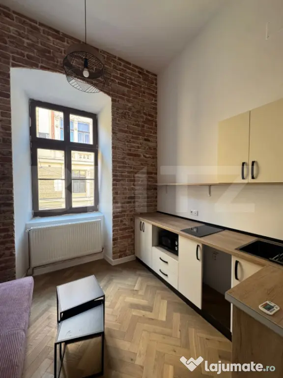 Apartament 1 camera, 27 mp, la casa, Ultracentral