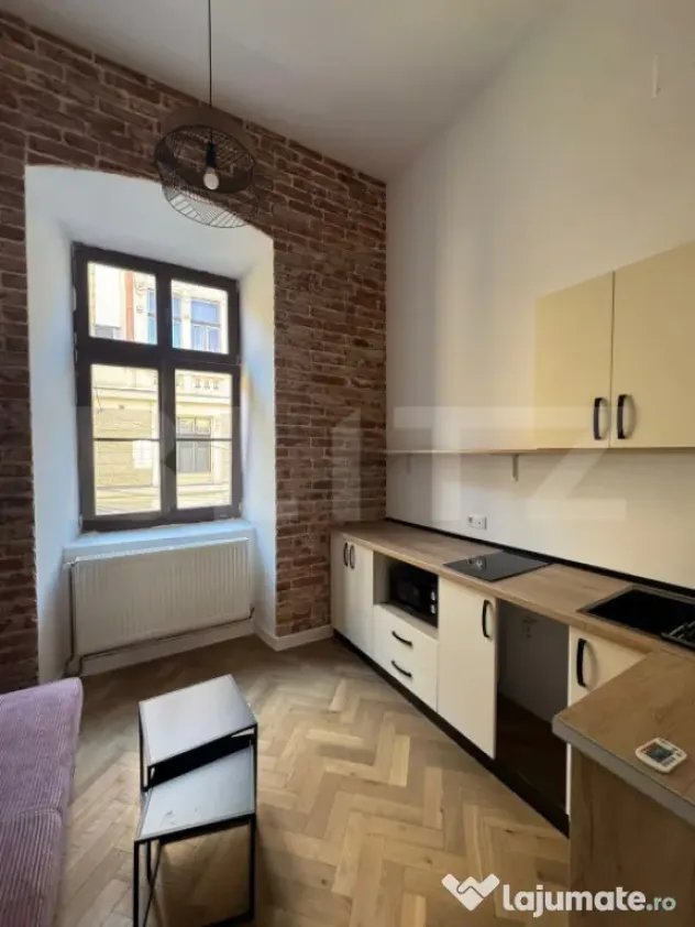 Apartament 1 camera, 27 mp, la casa, Ultracentral