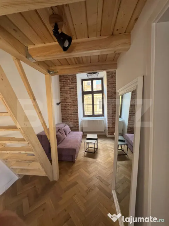 Apartament 1 camera, 27 mp, la casa, Ultracentral
