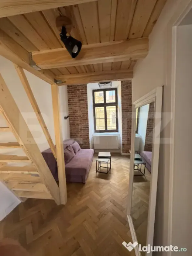 Apartament 1 camera, 27 mp, la casa, Ultracentral