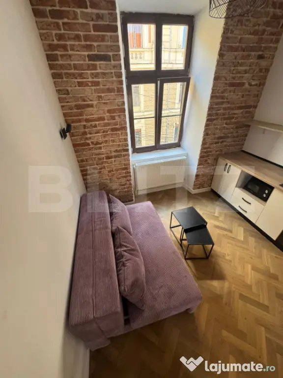 Apartament 1 camera, 27 mp, la casa, Ultracentral