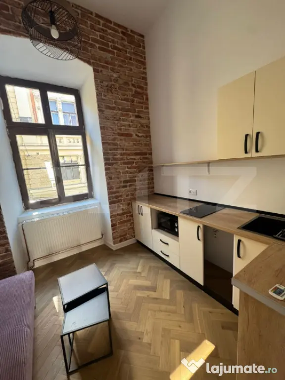 Apartament 1 camera, 27 mp, la casa, Ultracentral