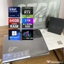 NOU-ASUS ROG SCAR G18,RTX 5090,Intel Ultra 9, 64GB, 2TB, garanție 3 ani