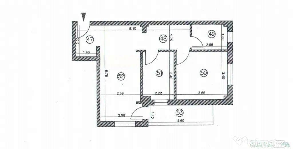 Apartament 2 camere, etaj 1, bloc nou- zona Obcini - Suceava (Suceava)