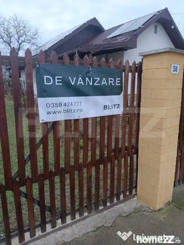 Casa cu 2 camere, 65 mp, teren 2910 mp, in Viile Satu Mare
