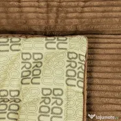 Pătuț Signature Square Mocha Mousse BRAUBRAU pentru Câini și Pisici 
