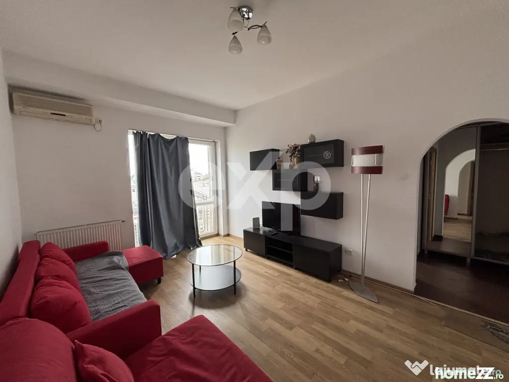 2 camere ultracentral cu vedere deschisă – Universitate -