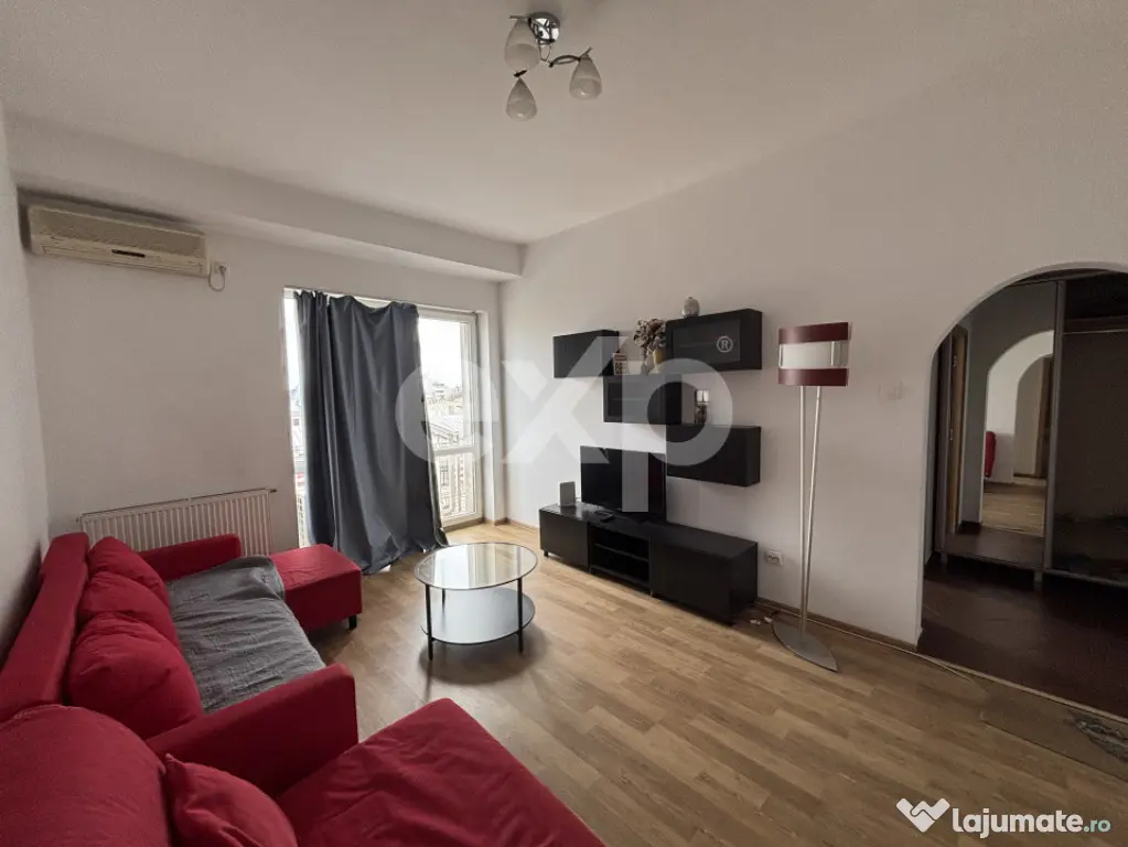 2 camere ultracentral cu vedere deschisă – Universitate -