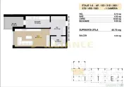 Garsoniera decomandata | 45 mp - Grand Arena - 