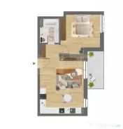 Comision 0 ! 2 camere, 55 mp, nZEB, Semifinisat, Dambul Rotu 