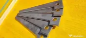Placa galbena, distantieri, montanti, coltare/fasete, pene metalice 
