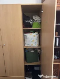 Șifonier haine încăpător – 3 uși și 2 sertare 