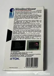 Caseta video VHS  de curățare a capului aparatului video . 